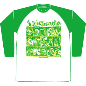 BEER LOVE Tシャツ[Green]