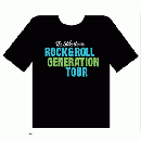 ROCK & ROLL GENERATION TOUR Tシャツ[BLACK]