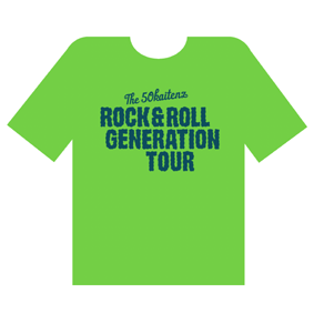 ROCK & ROLL GENERATION TOUR T[GREEN]