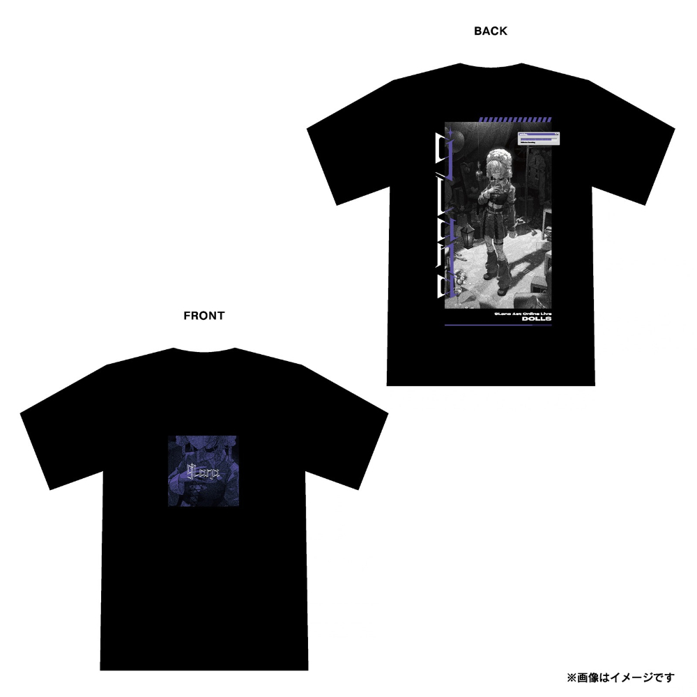 DOLLS T-shirt [BLACK]