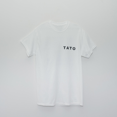 "T.A.T.O." LOGO T-SHIRT WHITE