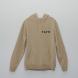 "T.A.T.O." LOGO HOODIE SANDSTONE