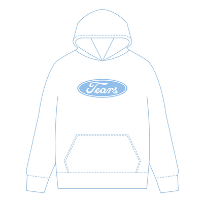 Tears Logo Hoodie WHITE