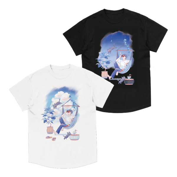 TOP4 OFFICIAL GOODS STORE/商品詳細 キヨ猫Tシャツ (キヨとキヨ猫) 黒