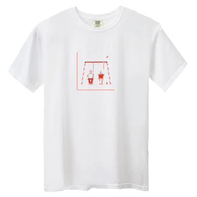 θ big tee white