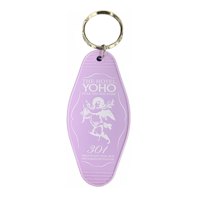 “Yo-Ho”Motel keychain[Light purple]