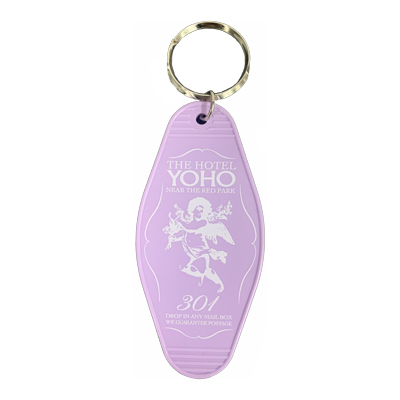 Yo-HoMotel keychain[Light purple]