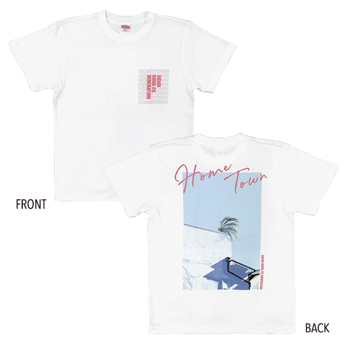 Asian Kung Fu Generation アジカン オフィシャル グッズ通販 商品詳細 ホームタウンイラストtシャツ