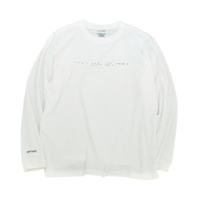 DIGITAL Long Sleeve T-Shirts WHITE