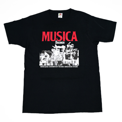 MUSICA T-shirt [BLACK]