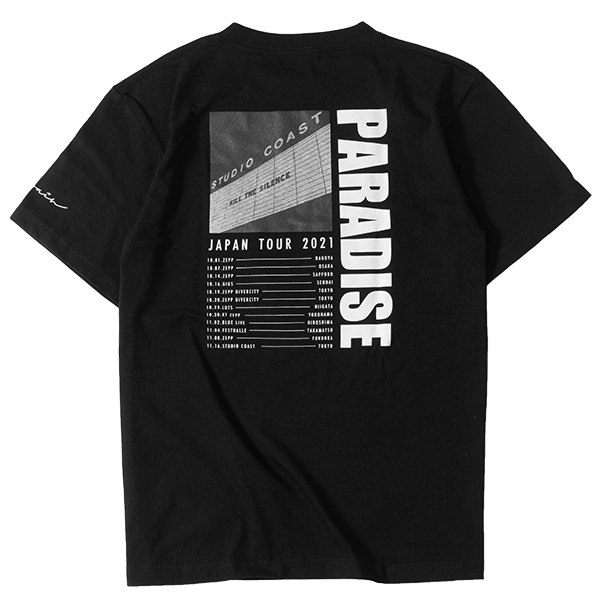 "PARADISE"TOUR T-SHIRT [BLACK]