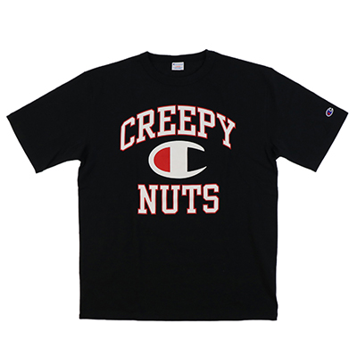 Champion×Creepy Nuts Tシャツ [BLACK]