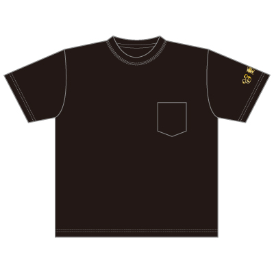 DJクマパンTシャツ(黒)