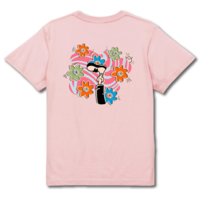 Flower Wavy Tee ٥ӡԥ󥯡FC