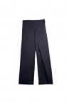 PINSTRIPE WRAP PANTS [BLACK]