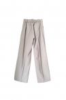 PINSTRIPE WRAP PANTS [GREY]