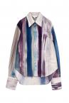 GRAFFITI PRINT SHIRT [BEIGE-MULTI]