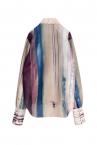 GRAFFITI PRINT SHIRT [BEIGE-MULTI]
