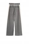 HYBRID WIDE LEG JEANS [GREY]