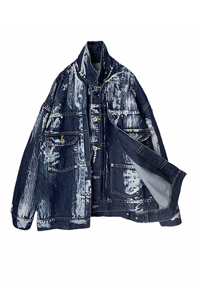 acid denim jacket