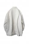 MA-1 HYBRID ORGANIC COTTON DENIM JACKET [WHITE]
