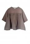 PEPRUM JACKET PANEL T-SHIRT [KHAKI GREEN]