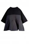 PEPRUM JACKET PANEL T-SHIRT [BLACK]