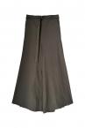 PLEATED BACK WIDE LEG PANTS [KHAKI GREEN]