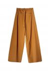 FRONT POCKETS BARREL PANTS [CARAMELIZED]