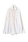 WING TIP COLLAR SHIRT[WHITE]