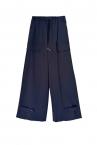 DRAWSTRING CARGO PANTS [BLACK]