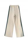 DENIM DRAWSTRING PANTS [BEIGE & LIGHT INDIGO]