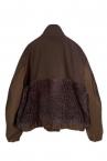 FAUX SHEARLING POCKET BLOUSON [BROWNBROWN]