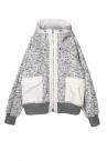 LACE LAYERED ZIPUP HOODIE[L.GREYWHITE]