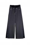 HYBRID DENIM VELOUR PANTS[BLACKBLACK]