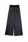 HYBRID DENIM VELOUR PANTS[BLACKBLACK]