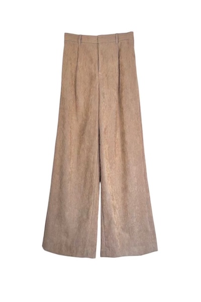 CORDUROY PANTS [BEIGEBLUE]