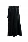 BLAZER PANEL ASYMMETRIC SKIRT [BLACK]