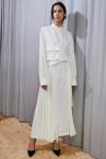 DETACHABLE BIB BAG PLEATED PANTS [OFF-WHITE]