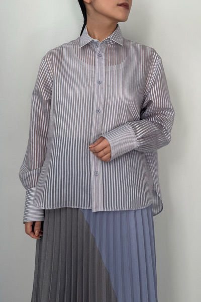 WASHABLE ���������ȥ饤�ץ���� [LIGHT BLUE��MULTI]