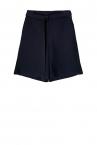 BELTED TWEED SHORTS [NAVY BLUE]