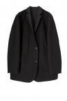 PINSTRIPE INSIDE-OUT REVERSIBLEJACKET[BLACK]