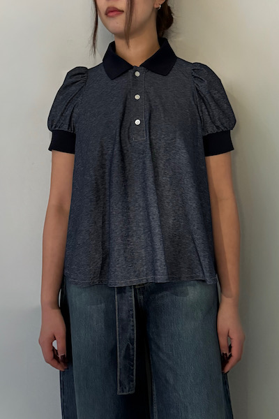 WASHABLE���Υ��ե쥢�ݥ��ȥåץ� [DARK INDIGO]