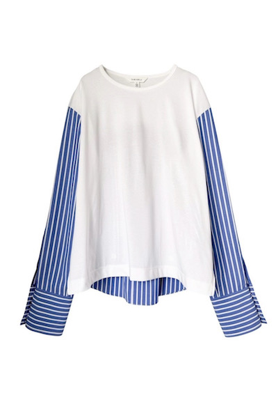 TRANSFORMER TEE CAMISOLE TOP [BLUE-MULTI��WHITE]