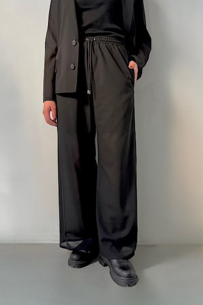 WASHABLE ���饹�ƥ��å��������ѥ�� [BLACK]