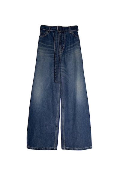 DENIM BARREL JEANS [D.INDIGO]