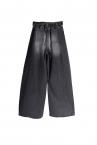 DENIM BARREL JEANS [BLACK]