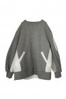 WASHABLE΢ӡMA-1ץ륪С[GREY WHITE]