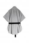 HYBRID DENIM STRIPE SHIRT [BLACK��BLACK]