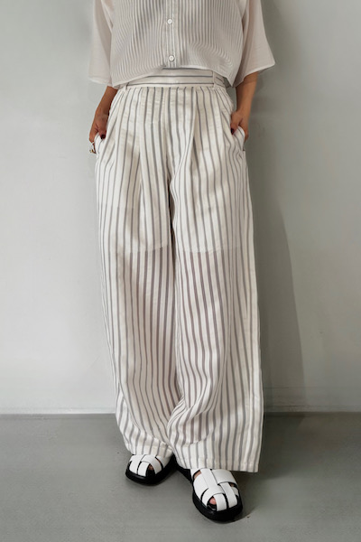 WASHABLE���������ȥ饤�ץѥ�� [IVORI��MULTI]